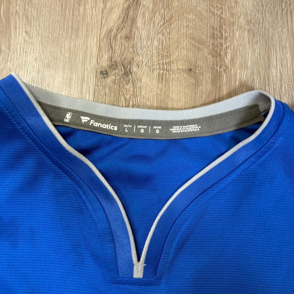Luka Doncic Youth Large Dallas Mavericks Jersey Blue Boys NBA Basketball - Picture 3 of 7